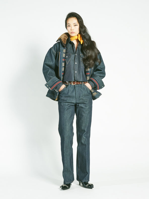 DENIM SHIRT TOGA×WRANGLER