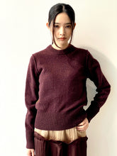 画像をギャラリービューアに読み込む, Wool knit pullover
