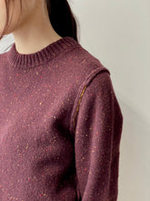 画像をギャラリービューアに読み込む, Wool knit pullover
