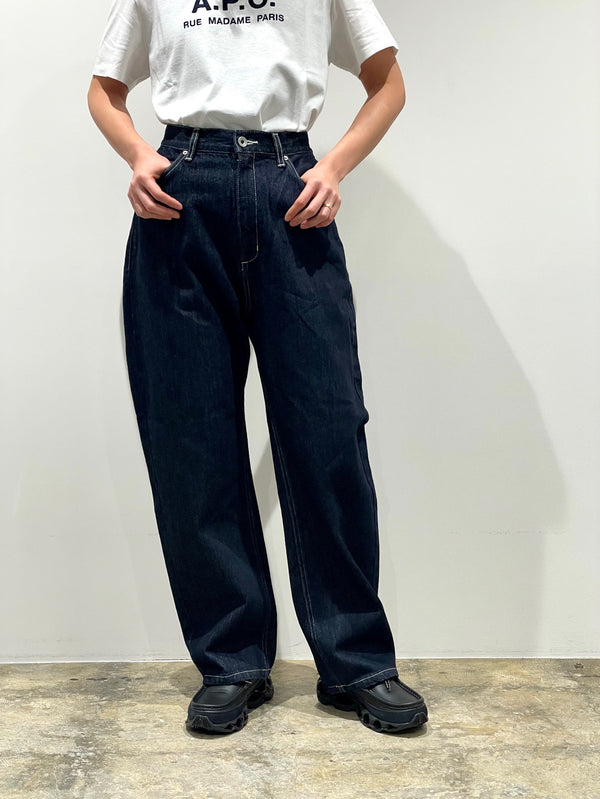 DENIM COCOON PANTS