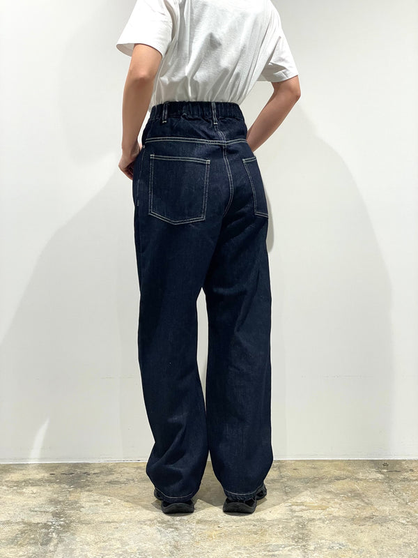 DENIM COCOON PANTS