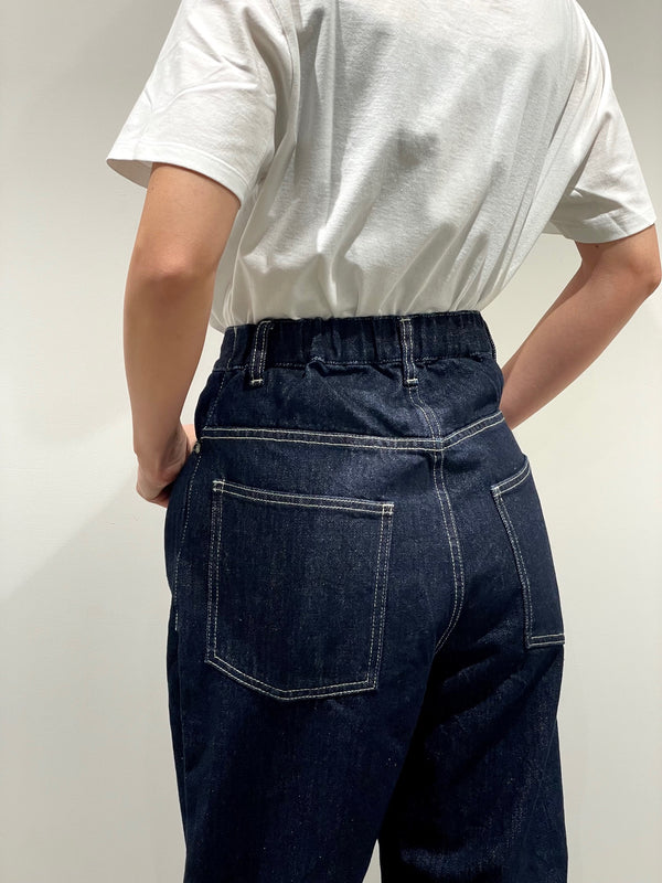 DENIM COCOON PANTS