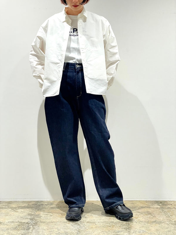DENIM COCOON PANTS