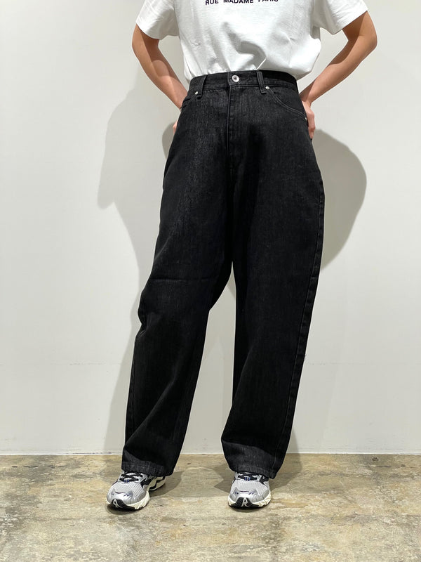 DENIM COCOON PANTS