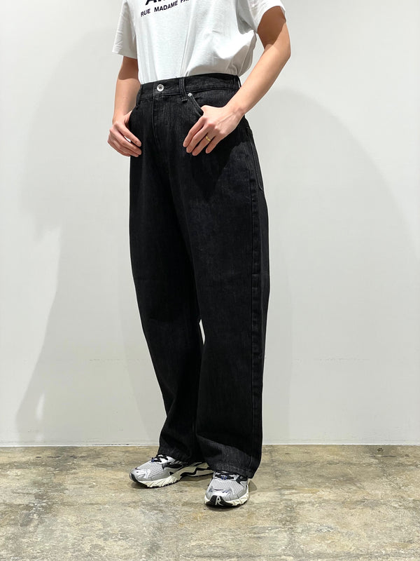 DENIM COCOON PANTS