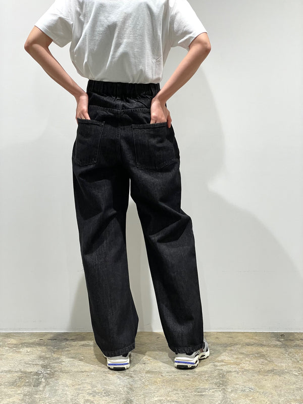 DENIM COCOON PANTS
