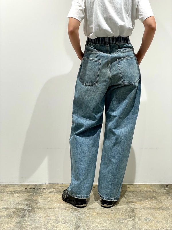DENIM COCOON PANTS