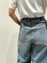 DENIM COCOON PANTS
