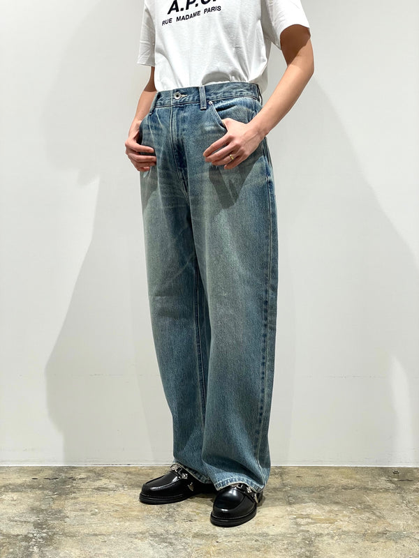 DENIM COCOON PANTS