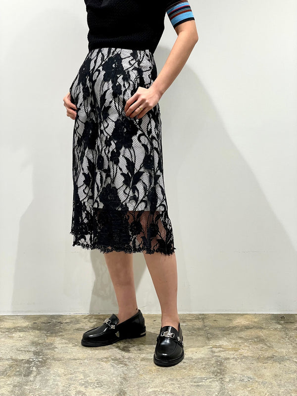 Lace culottes pants