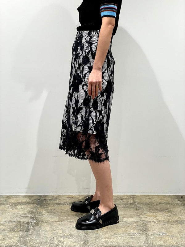 Lace culottes pants