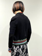 画像をギャラリービューアに読み込む, Lace knit cardigan
