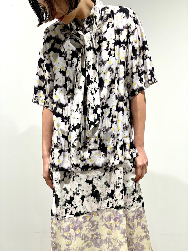 Rayon print dress