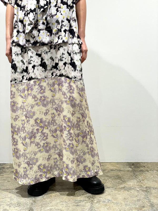 Rayon print dress