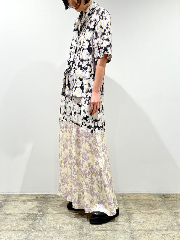 Rayon print dress