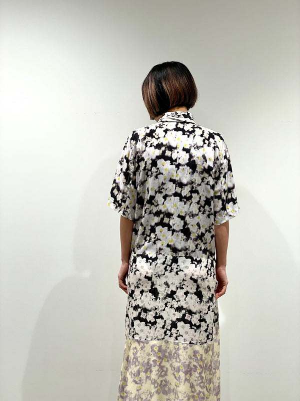 Rayon print dress