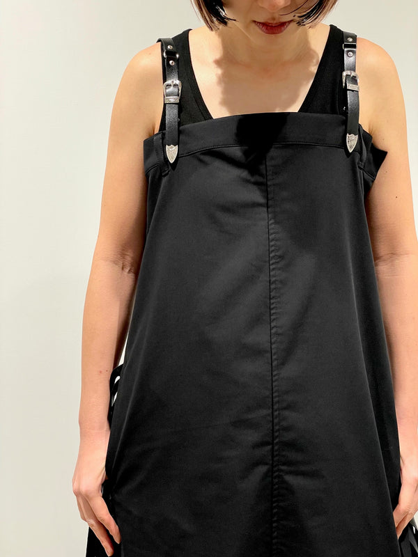 Twill fringe dress