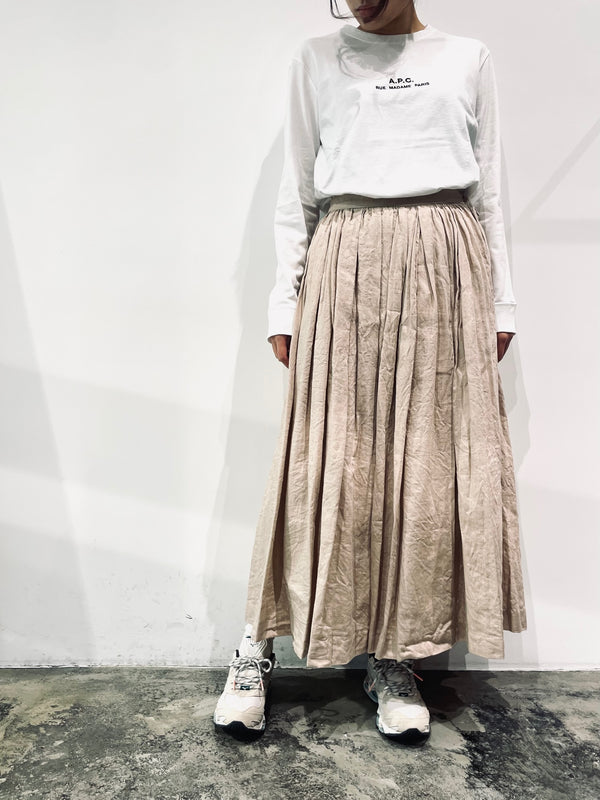 Gathered skirt