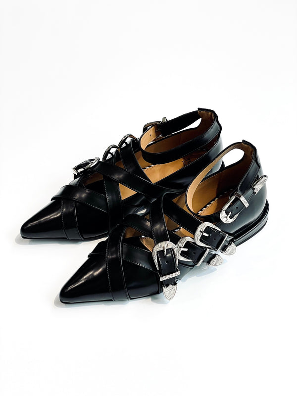 Cross strap flat（WOMENS）