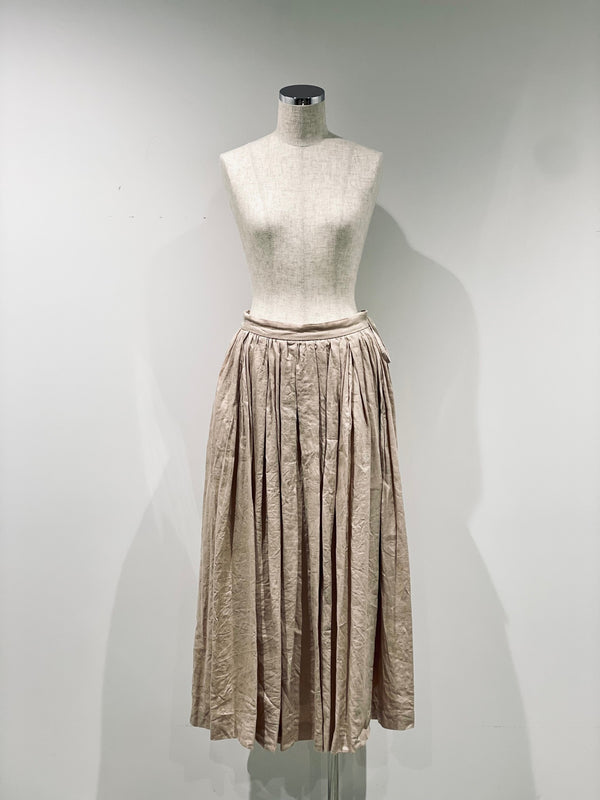 Gathered skirt