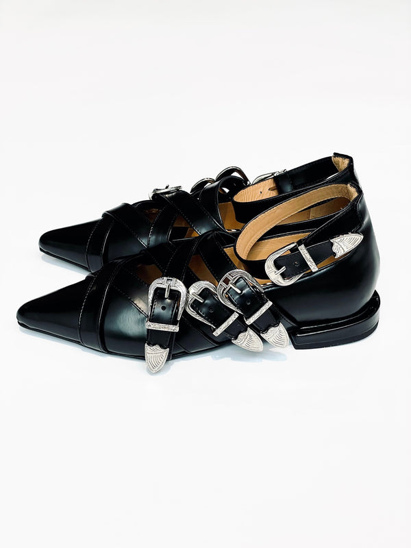 Cross strap flat（WOMENS）