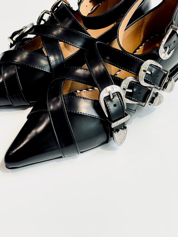 Cross strap flat（WOMENS）