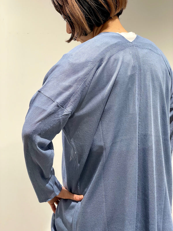 Bamboo Knit Long Cardigan