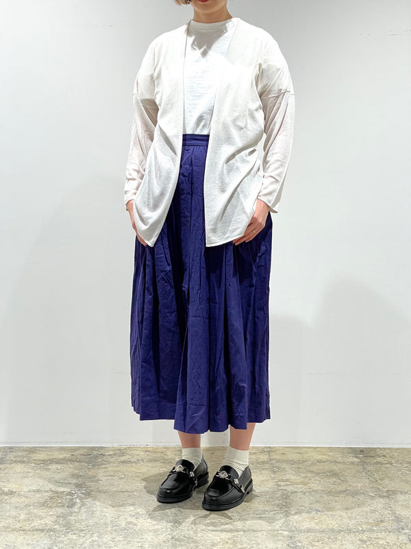 Bamboo Knit Long Cardigan