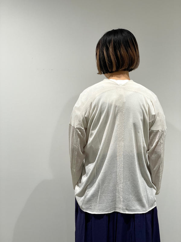 Bamboo Knit Long Cardigan