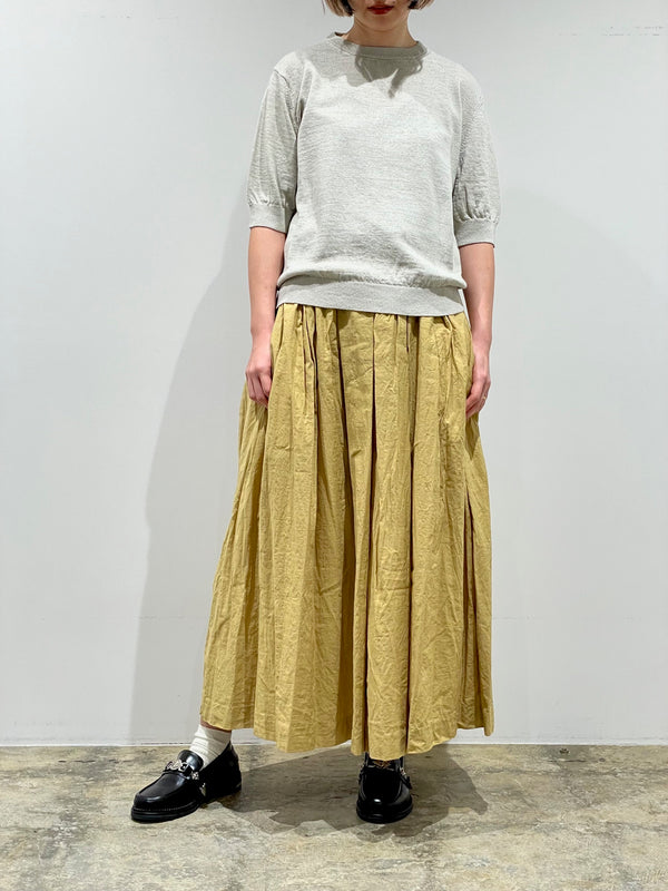 Silk Linen Knit, Short Sleeve