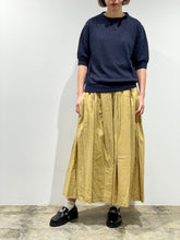 画像をギャラリービューアに読み込む, Silk Linen Knit, Short Sleeve
