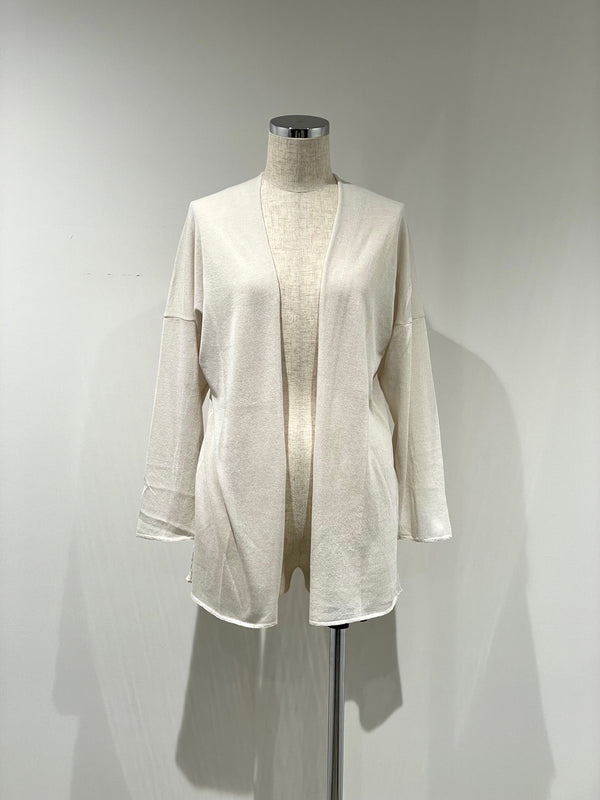 Bamboo Knit Long Cardigan