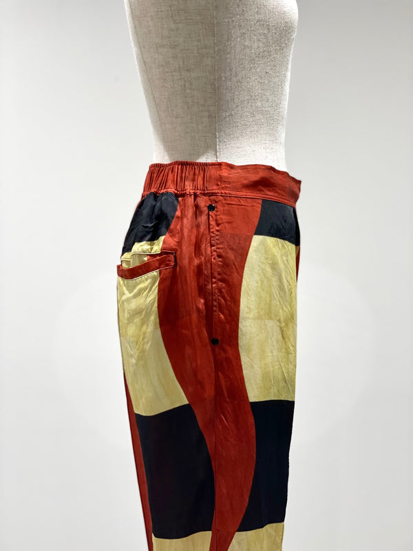 Inner print pants