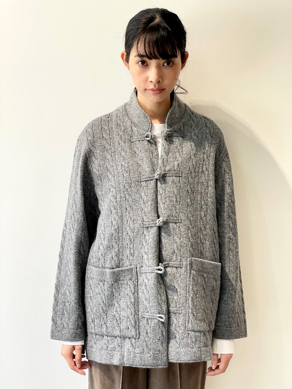 CABLE CHINESE JACKET