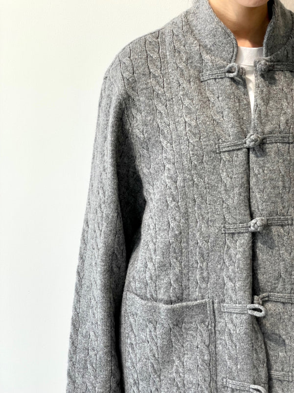 CABLE CHINESE JACKET