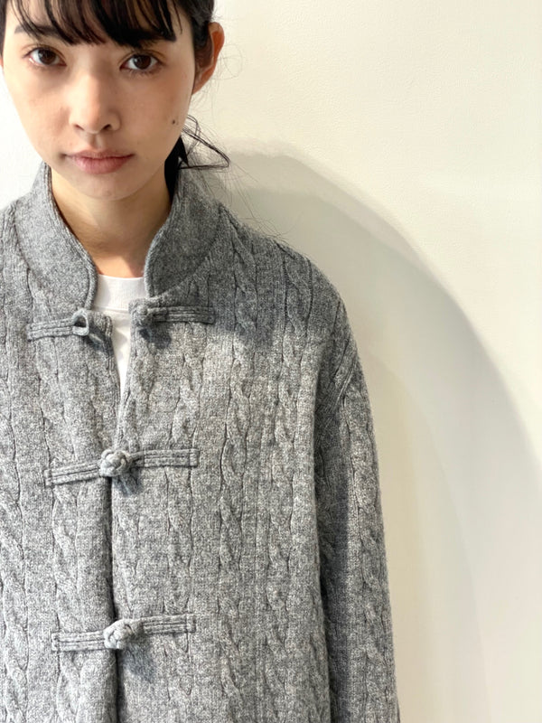 CABLE CHINESE JACKET