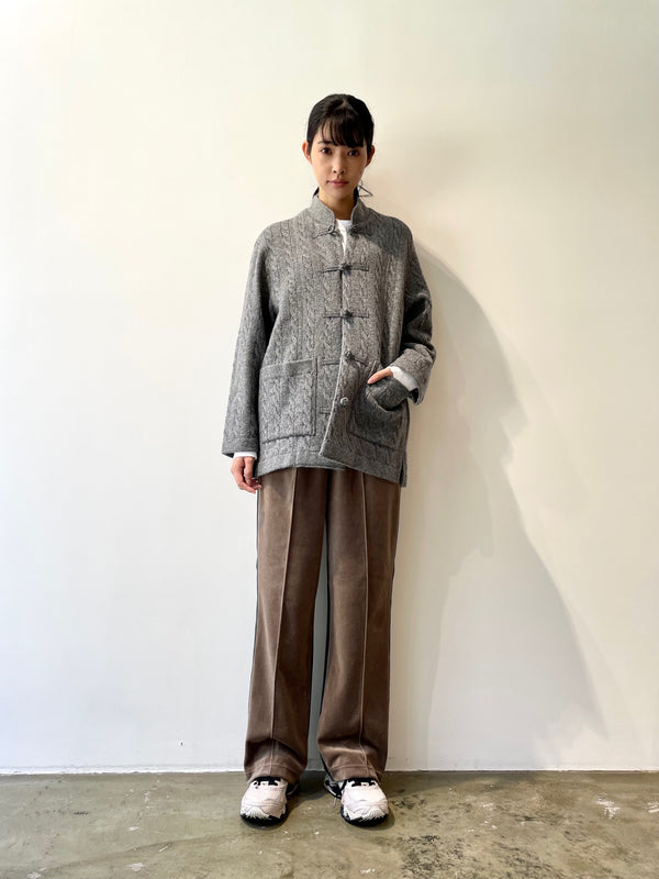 CABLE CHINESE JACKET