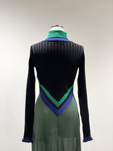 画像をギャラリービューアに読み込む, Rib knit dress
