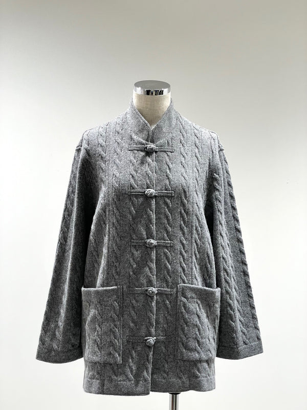 CABLE CHINESE JACKET