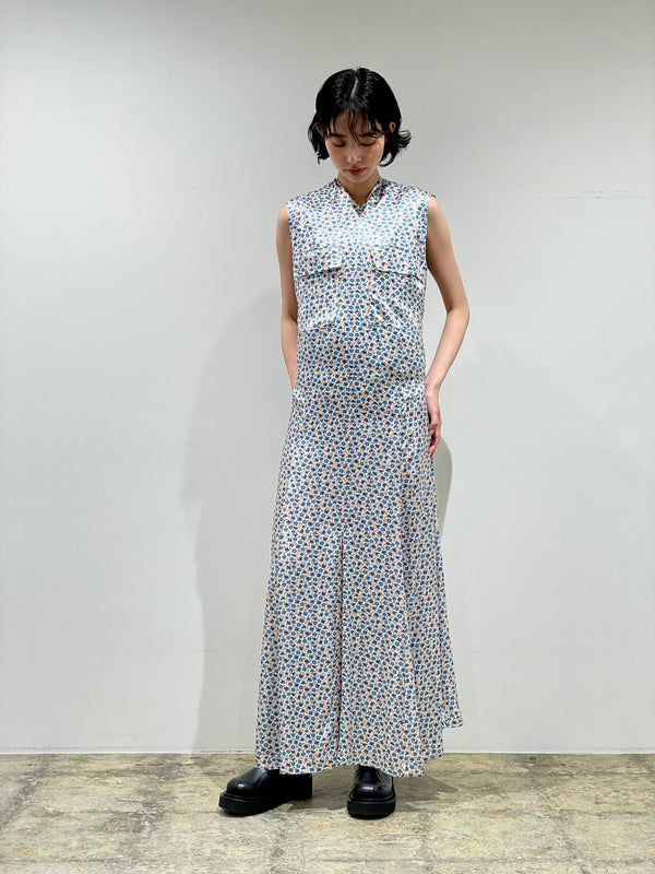 Flower print dress