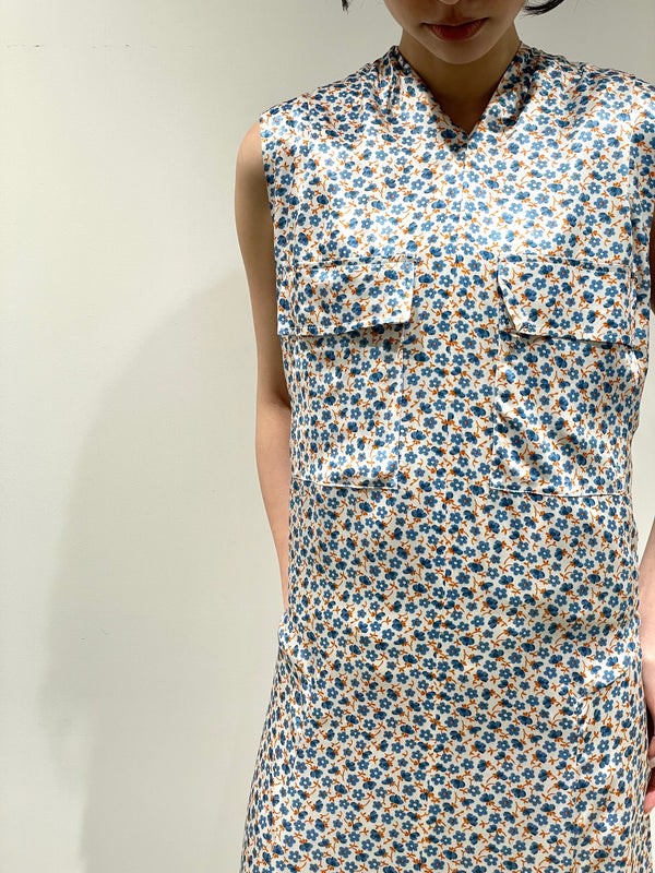 Flower print dress