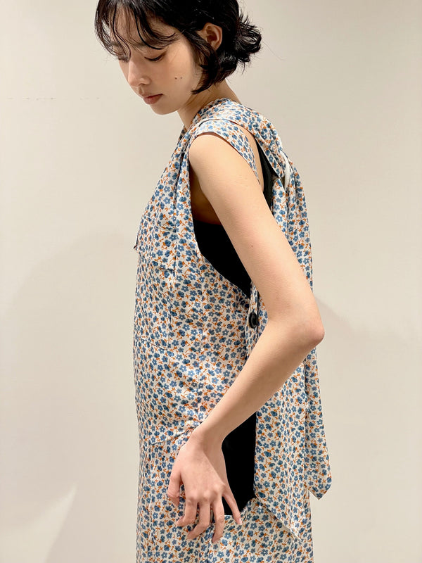 Flower print dress