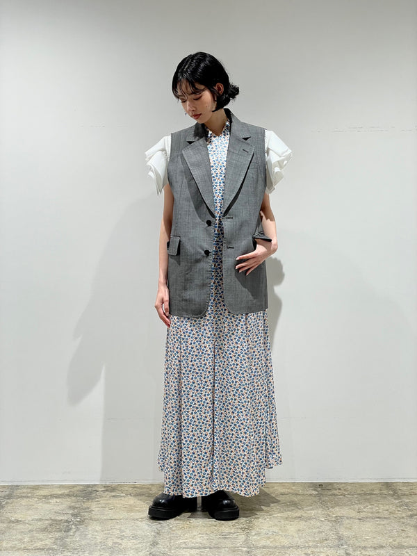 Flower print dress