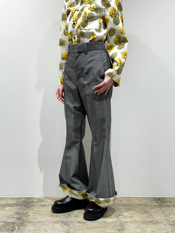 Wool mohair pants 2