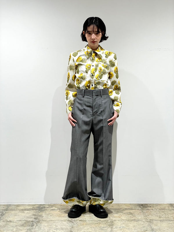 Flower print shirts