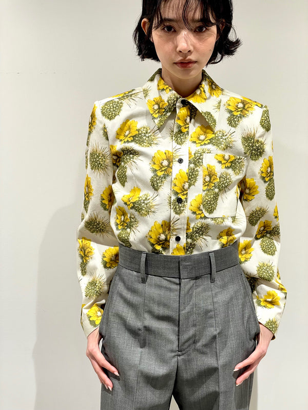 Flower print shirts