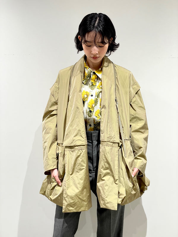 Memory taffeta jacket