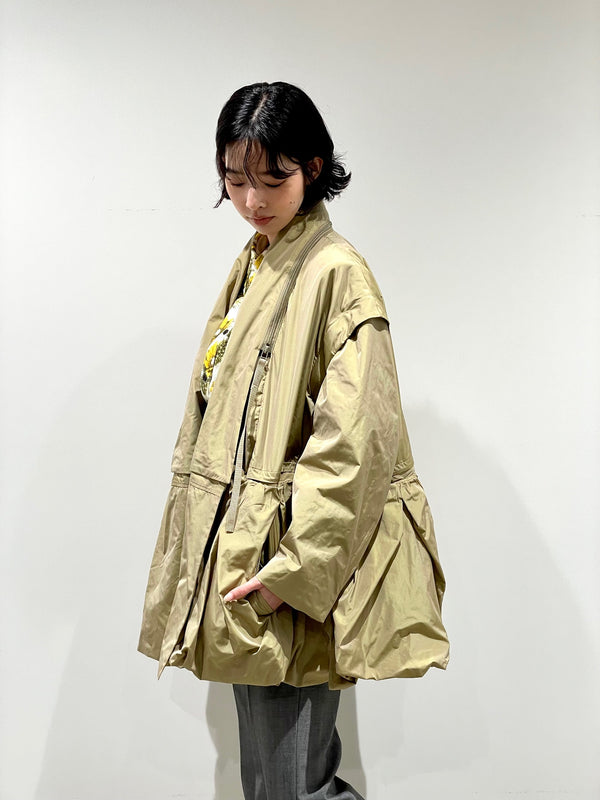 Memory taffeta jacket