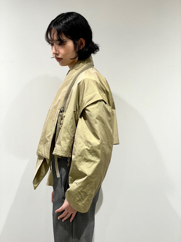 Memory taffeta jacket