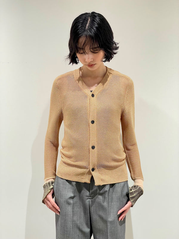 Bright knit cardigan